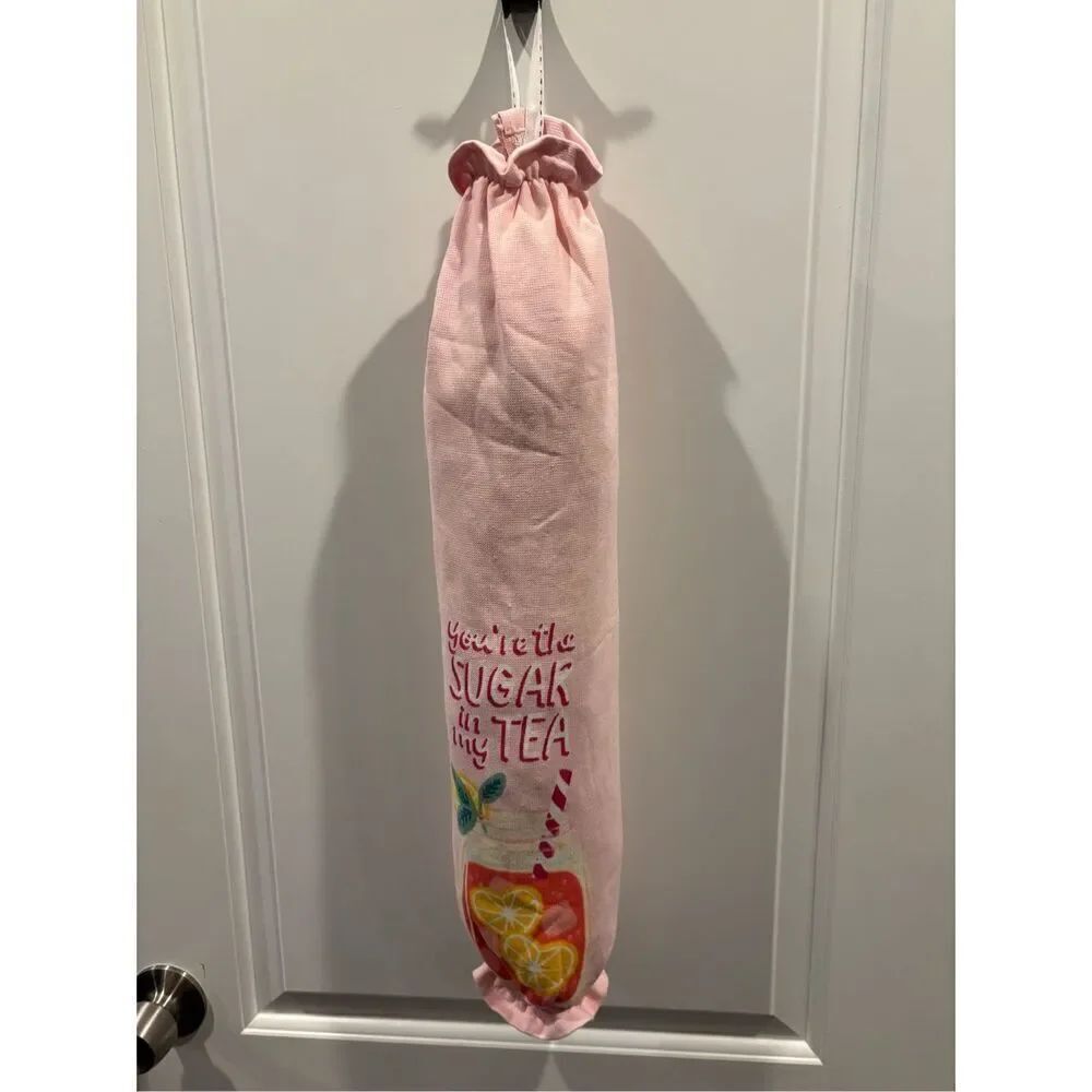 Handmade Plastic Bag Holder- you’re the sugar in my tea
